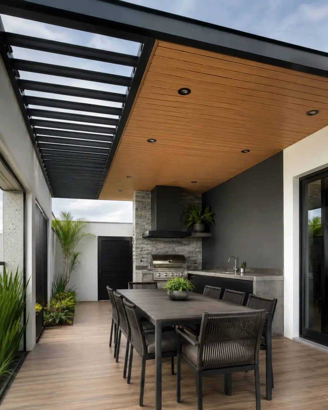 Deck WPC para exteriores Playa del Carmen
