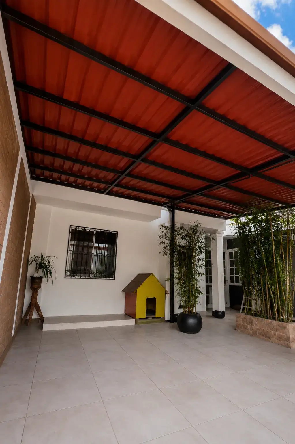 techos de galvateja para patios en Playa del Carmen