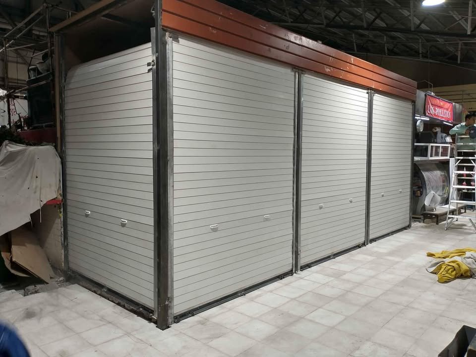 cortinas metálicas para locales comerciales en Playa del Carmen